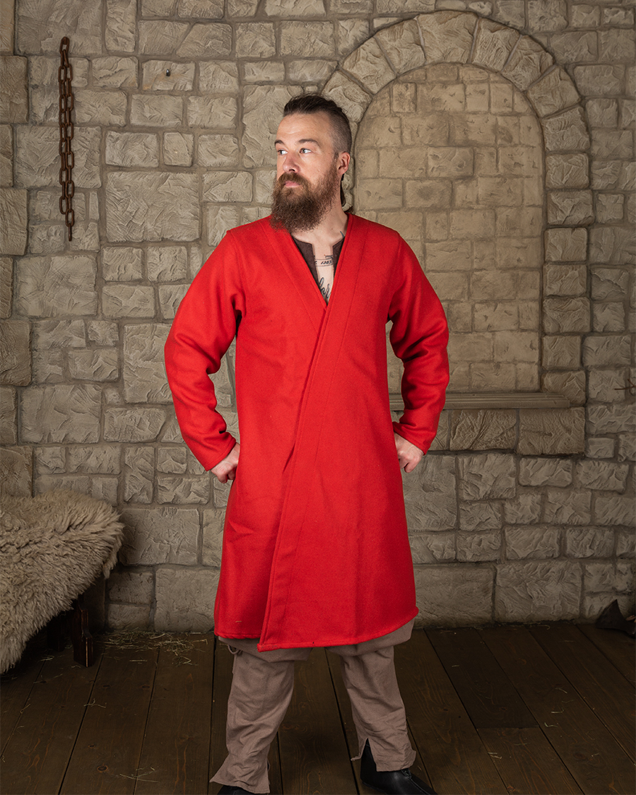 Shapur folded coat wool red Discontinued