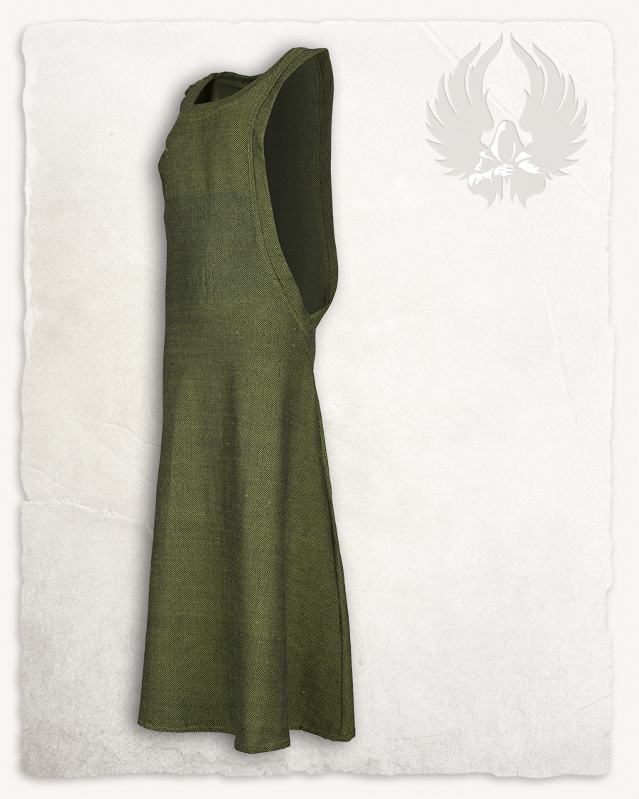 Juliana dress herringbone green LIMITED EDITION