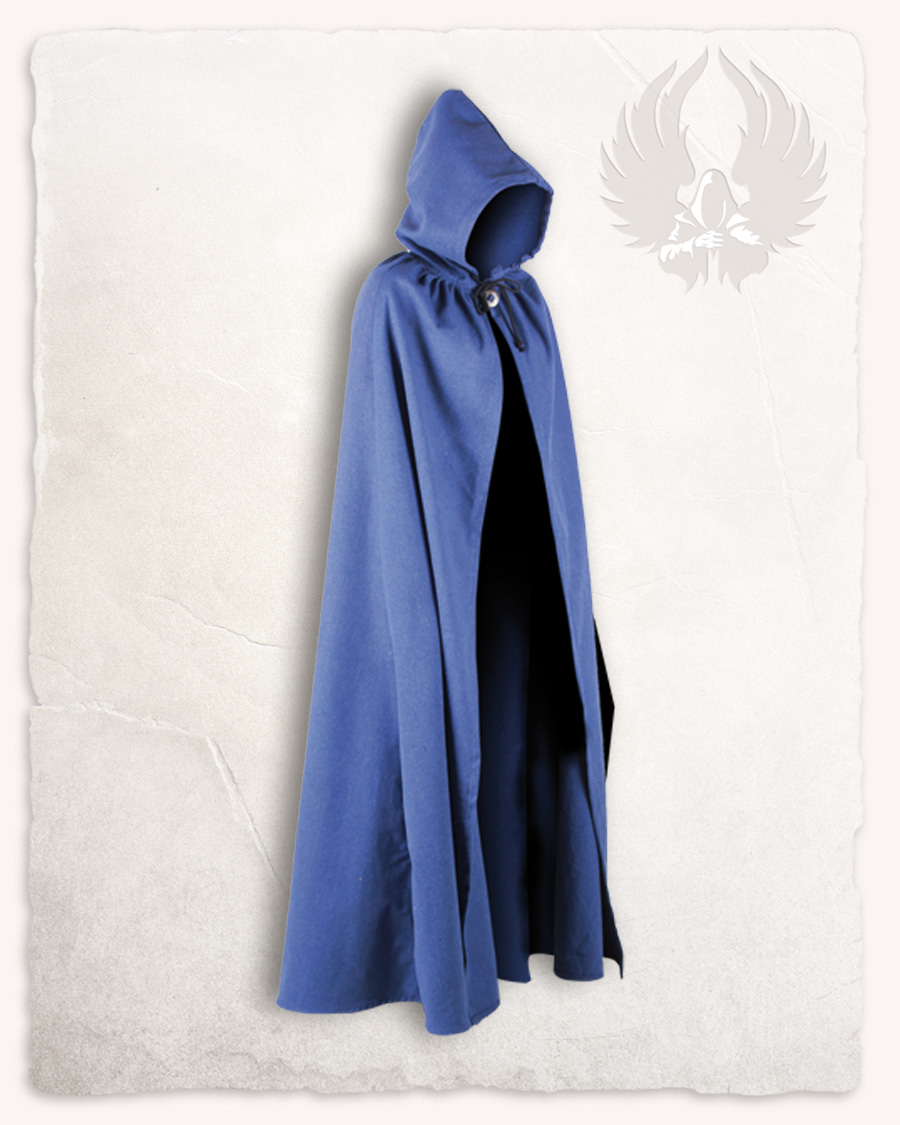 Aaron cloak canvas blue