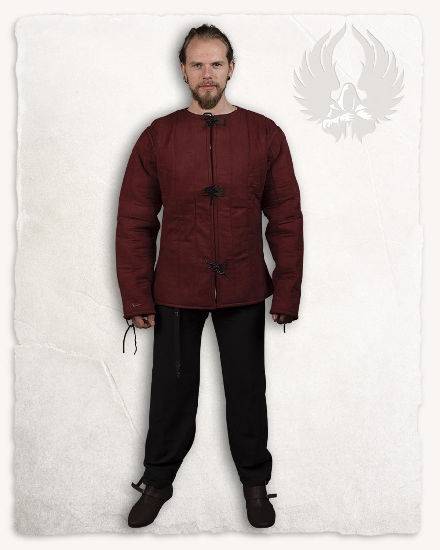Aulber Gambeson Jacke Canvas bordeaux L/XL LIMITED EDITION