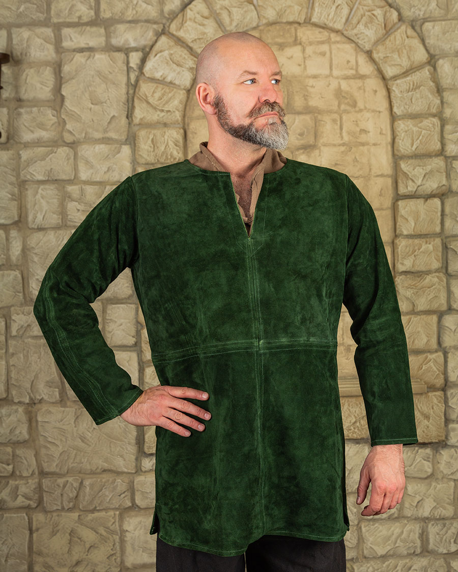 Tronde Tunic suede green LIMITED EDITION