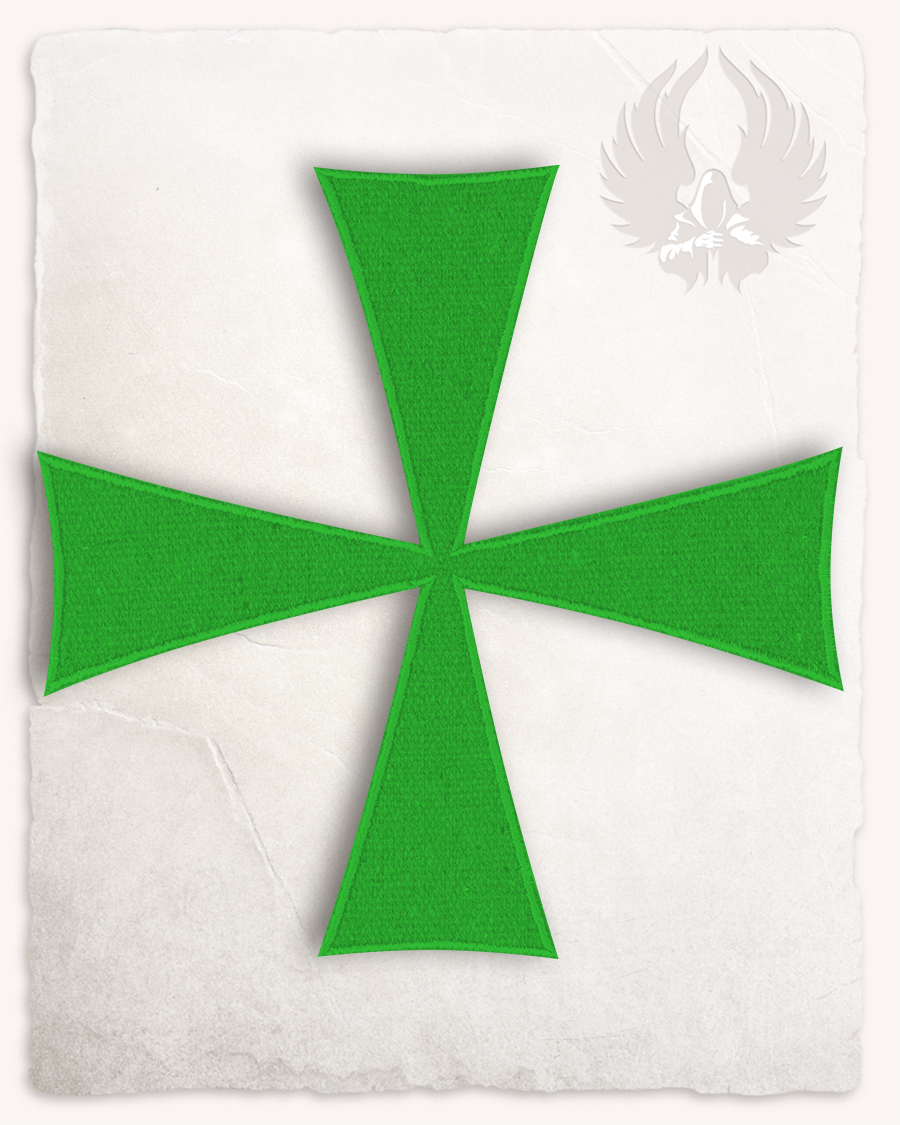 Templar cross patch