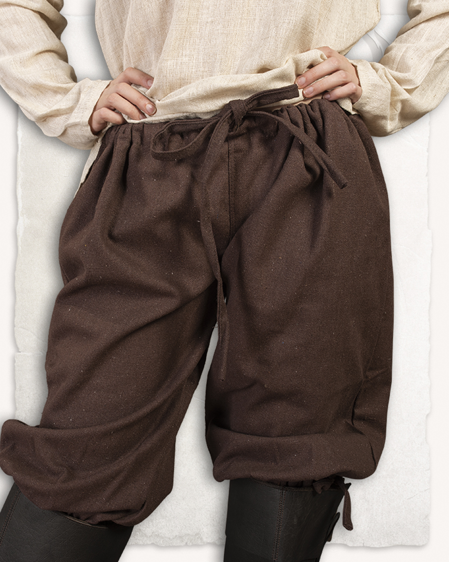 Ketill pants canvas brown