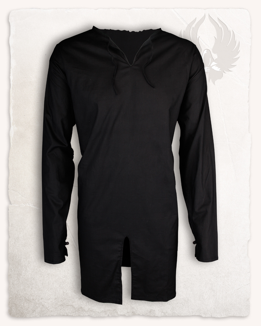 Wolfram tunic light cotton black 3XL