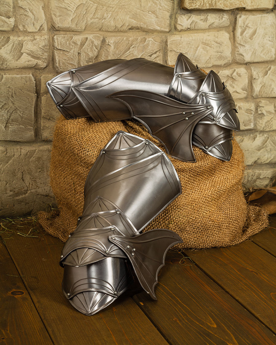 Dragomir leg armour blank with storage damage