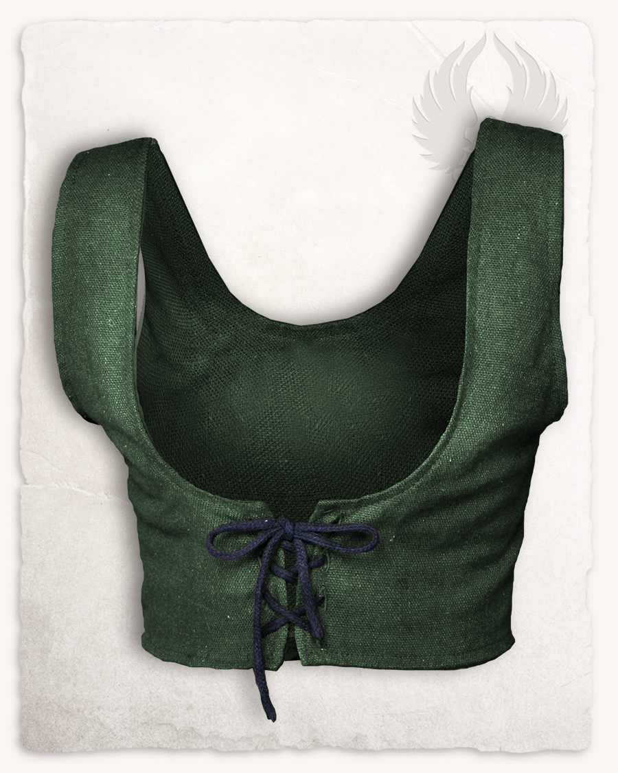 Annabelle bodice green XS with storage damage