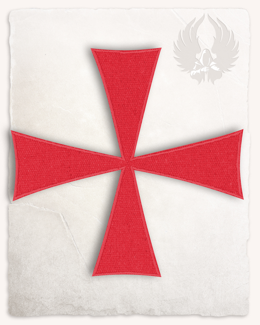Templar cross patch