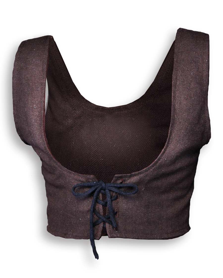 Annabelle bodice brown L with storage damage