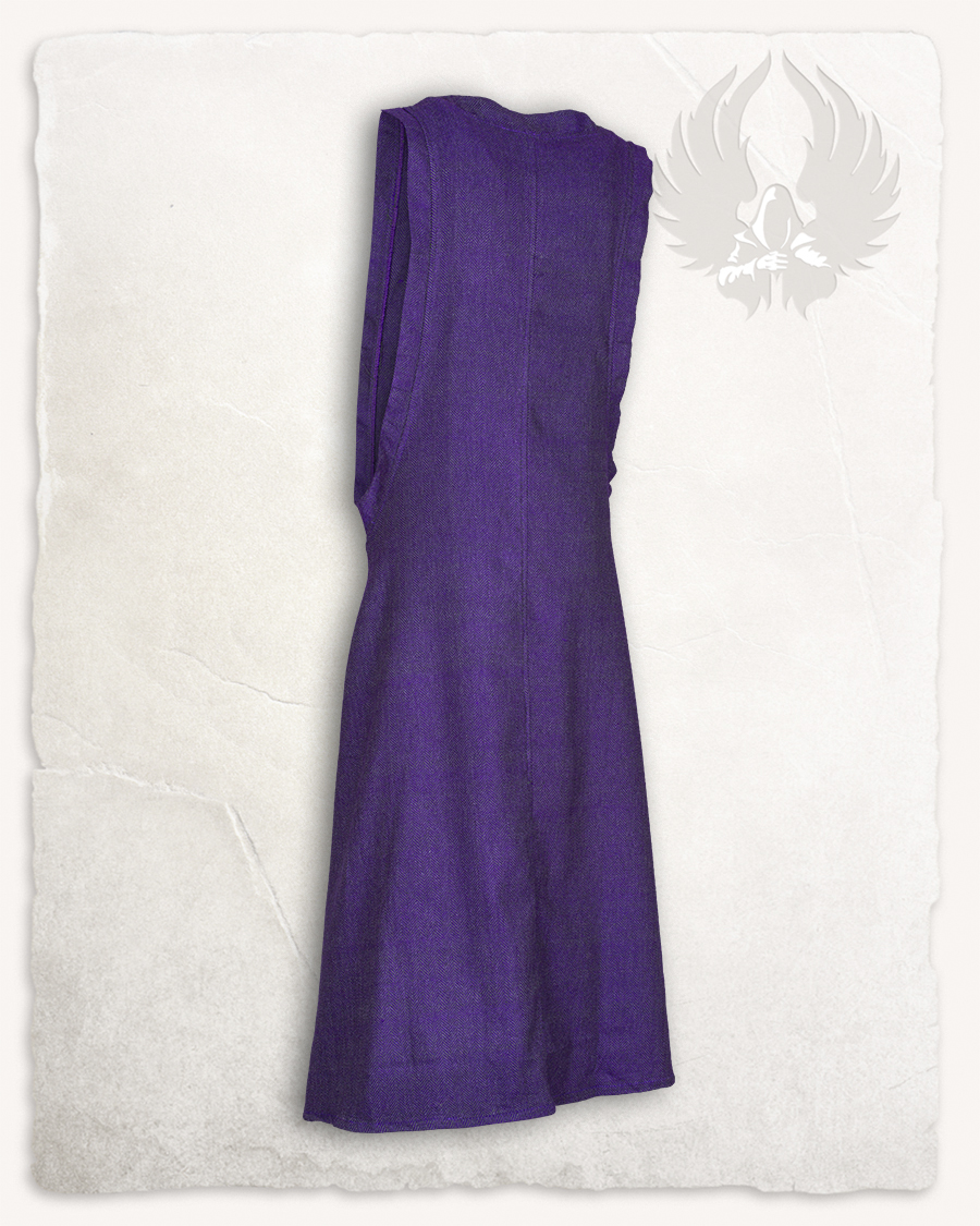 Juliana dress herringbone purple LIMITED EDITION