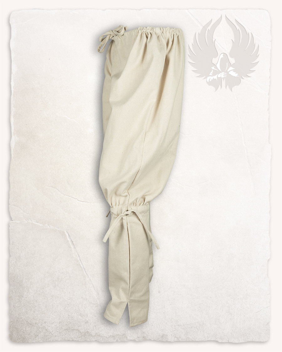 Ketill - Pantalon blanc en canvas