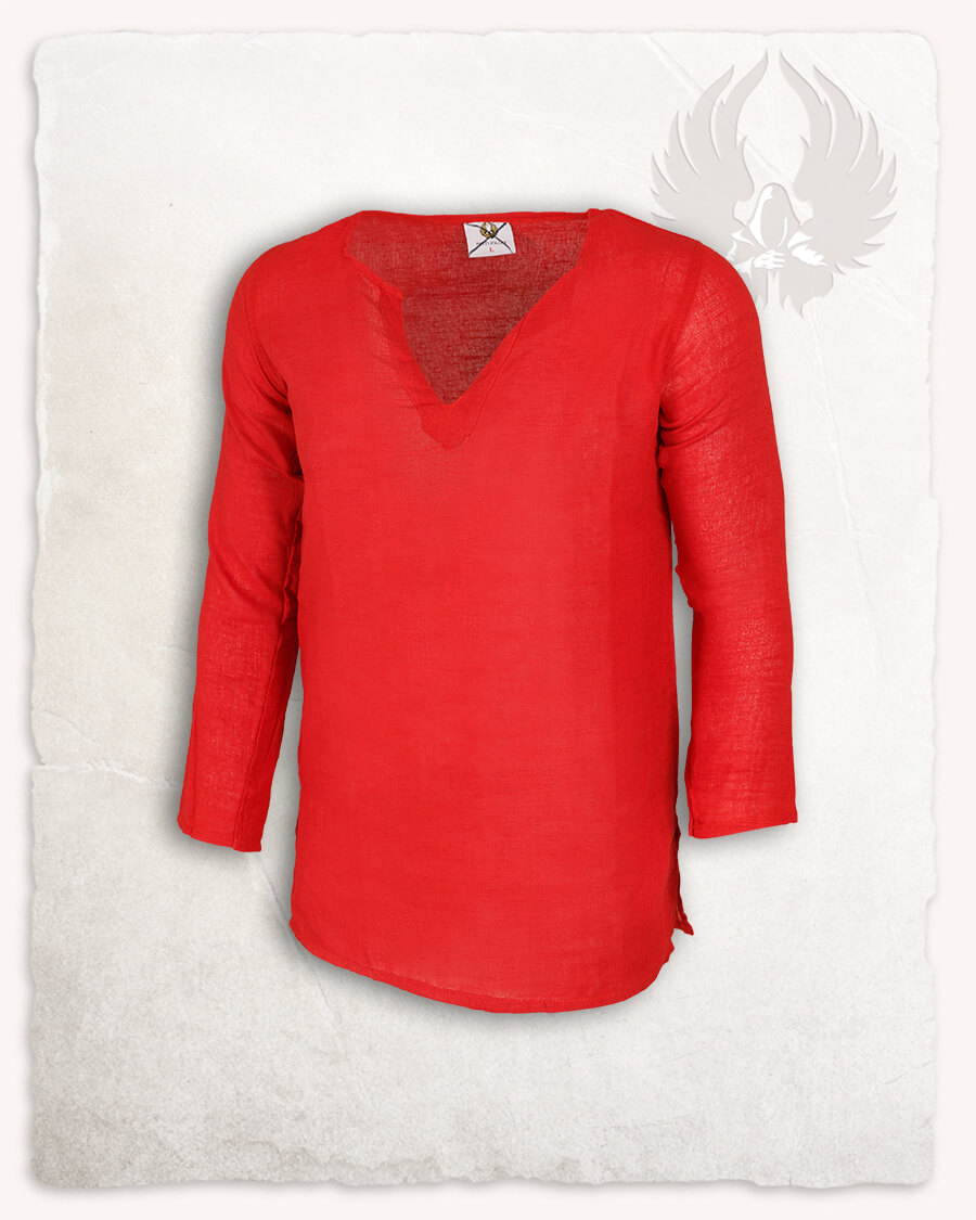 Tronde tunic linen red LIMITED EDITION
