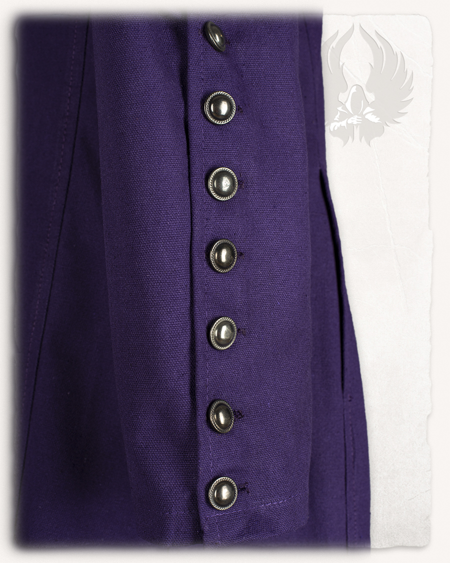 Jovina - Robe violette en coton - Édition Limitée