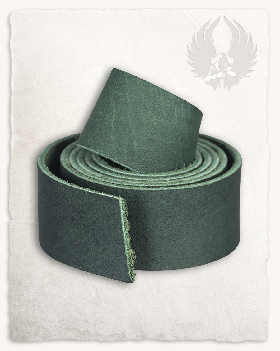 Leather strap green LIMITED EDITION