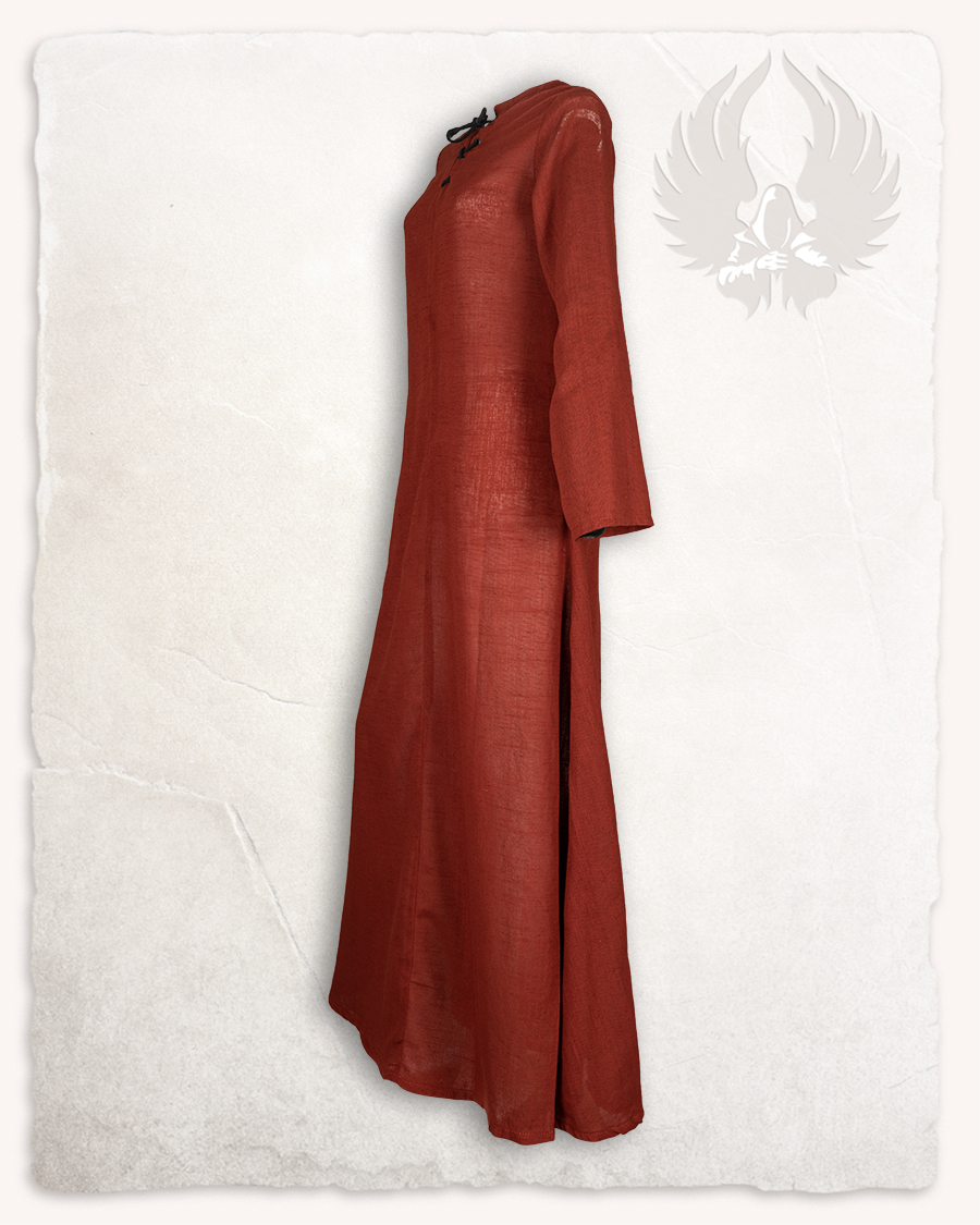 Marita - Sous-robe en lin couleur cuivre